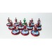 Subbuteo Andrew Table Soccer Trabzonspor 2016-17 on WSB Professional Bases
